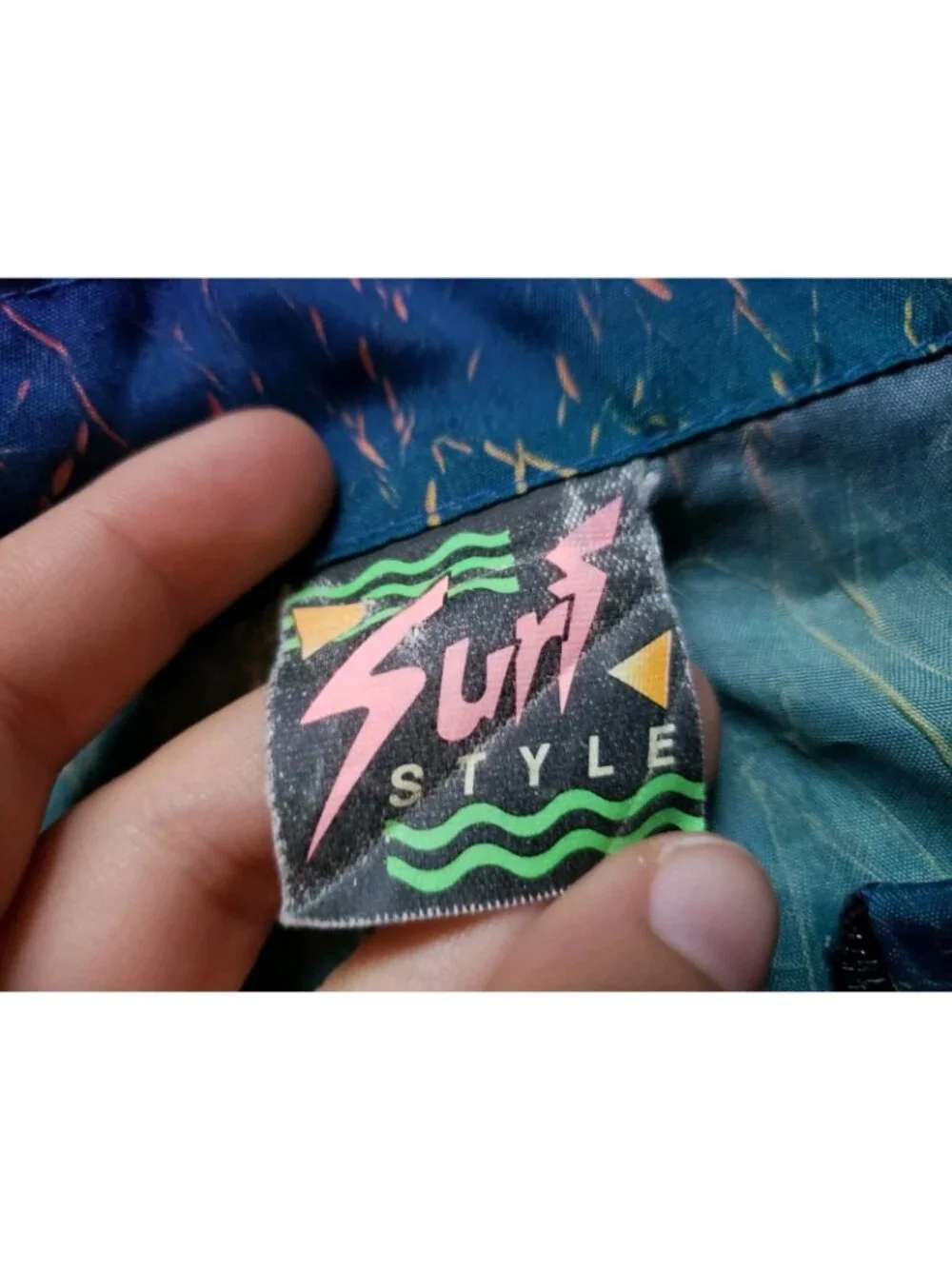 VTG Surf Style Womens One Size OS Branson Missouri Pullover Windbreaker Jacket